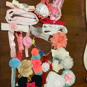 Baby girl headbands count 23